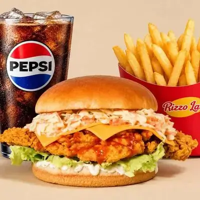 Honey Sriracha Burger Meal