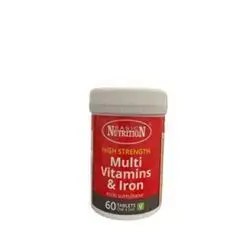 Multi Vitamins & Iron 60 Tablets_Basic Nutrition