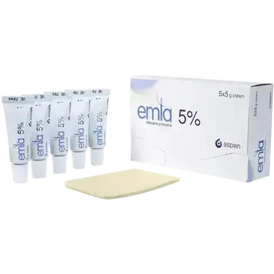 Emla Lidocaine Prilocaine 5% 5 Cream Tube × 5g _ aspen