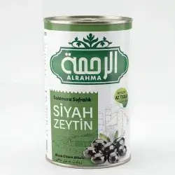 Rahma Whole Black Olives