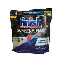 Finish Powerball Quantum Max Dishwasher Tablets 22pcs