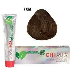 CHI Ionic Permanent Shine Ammonia-Free Cream Hair Dye 85g | 7CM - Light Brown Chocolate Mocha