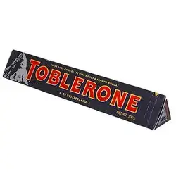 Toblerone Swiss Dark Chocolate With Honey & Almond 100 Gm
