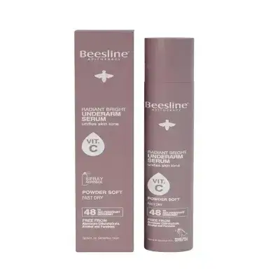 Beesline Powder Smooth Radiant Bright Underarm Spray Serum - 150ml