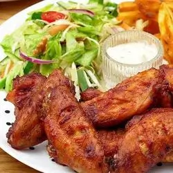 Grilled Chicken Wings Platter