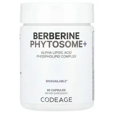 Codeage Berberine Phytosome+ 60 tablets nutritional supplement