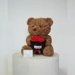 Large Teddy Bear with Gift