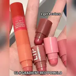 Gege Bear 4-Color Matte Velvet Mist Lipstick,1Pc - Shade: 02