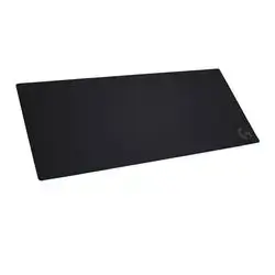 Logitech G840 XL Cloth Gaming Mouse Pad, Thin Pad, Stable Rubber Base, Performance-tuned Moderate surface friction, Durable tube for transport - Black