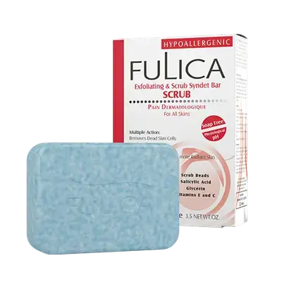 Exfoliating & Scrub Syndet Bar 100gr _ FULICA