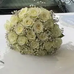 The Bride's Flower-Offwhite