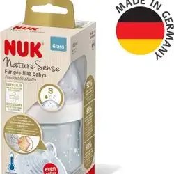 NUK nature sense glass 240ml