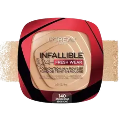 INFALLIBLE Fresh Wear 24H Foundation In A Powder 140 GOLDEN BEIGE 9g _ L'OREAL PARIS