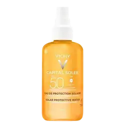 Capital Soleil SPF50+ Solar Protective Water Tan Illuminating Beta Carotene 200ml _ VICHY