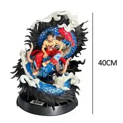 One Pieced Luffy vs Kaido Figure - 40cm