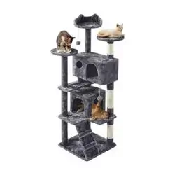 Multi-Level Cat Tree Tower-Model K02 Dark Grey 138cm