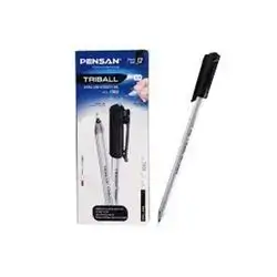 Pen triball black Pensan]-12pcs