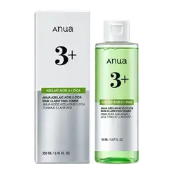Azelaic Acid 3+ Cica Skin Clarifying Toner 250ml _ Anua