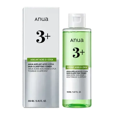 Azelaic Acid 3+ Cica Skin Clarifying Toner 250ml _ Anua
