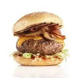 Meat Burger With Mushroom