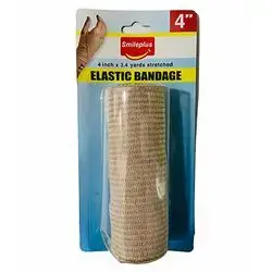 Smileplus Elastic Bandage 4 Inch X 3.4 Yards