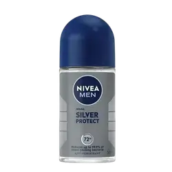 Anti-Transpirant Roll-On Silver Protect Antibacterial 72H Active Protection 50ml _ NIVEA