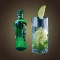 Lemon Mineral Water