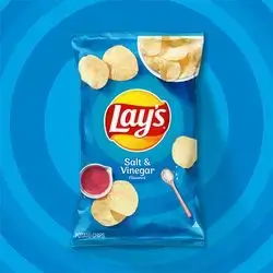 Lay's Chips Salt  & Vinegar Flavor, 200g