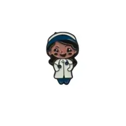 Female Nurse Decorative Sticker