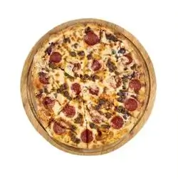 BBQ meat pizaa