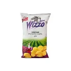 Wizzo Vinegar Potato Chips 100 Gm