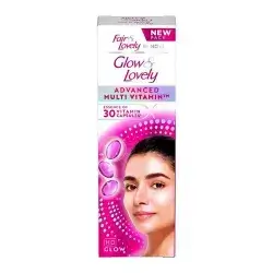 Glow Lovely Advanced Multi Vitamin Face Cream 50g//كريم الوجه المتطور متعدد الفيتامينات من جلو آند لفلي، 50 جم