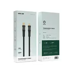 Green Lion Transparent Usb-C To Ltg 18W