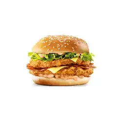 Crispy Burger With Double Cheese