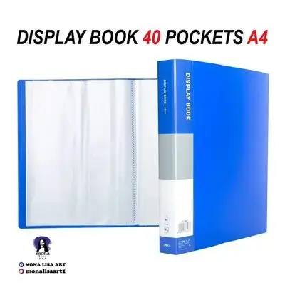 Display Book – Deli Brand (40 Pockets)