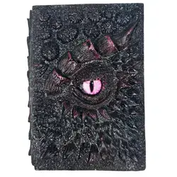 3D Dragon Eye Journal Notebook – Purple Cover