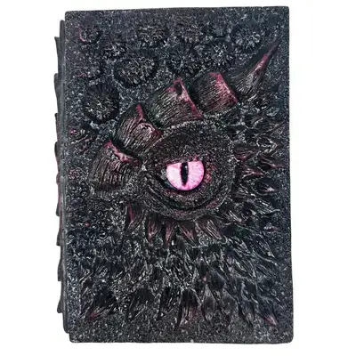 3D Dragon Eye Journal Notebook – Purple Cover