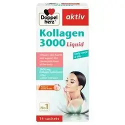 kollagen 3000mg liquid 14 sachets 