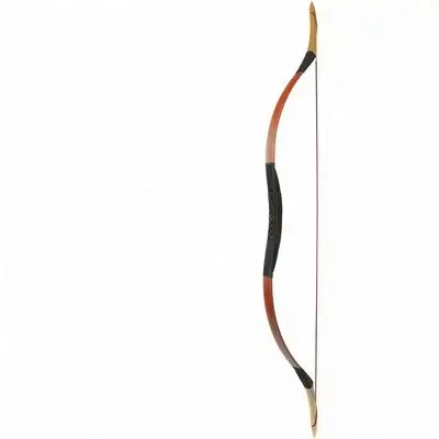 Brown Traditional Archery Longbow – 35 lb Draw Weight