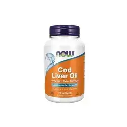 Cod Liver Oil, Extra Strength 1,000 mg Softgels