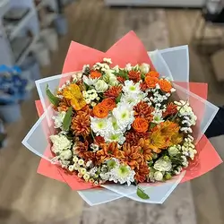 Orange Flower Bouquet