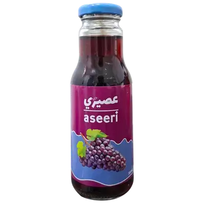 "Aseeri" Grape Juice (Glass Bottle, 300 ml)