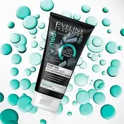 Eveline Cosmetics Facemed+ Purifying Facial Wash With Activated Carbon 150Ml