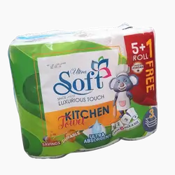 Kleenex Soft Roll Kitchen 3 Layers 6*6