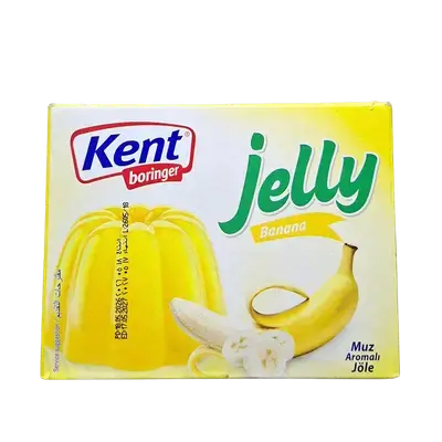 Banana-Flavored Jelly (Kent) 85g