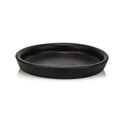 Terracotta Flower Pot Saucer No:2-Black