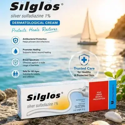 Silglos Silver Sulfadiazine Cream