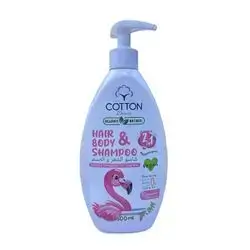 Cotton Hair&Body Shampo 500ml