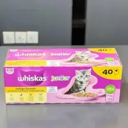 Whiskas Poultry Feasts junior 2-12 month 40Pcs