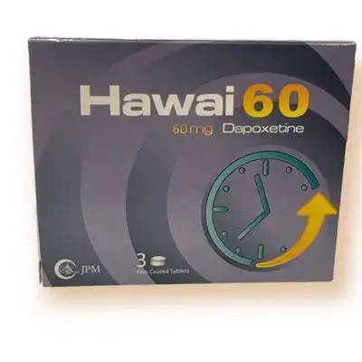 Hawai ( Dapoxetine ) 60 mg 3 tab